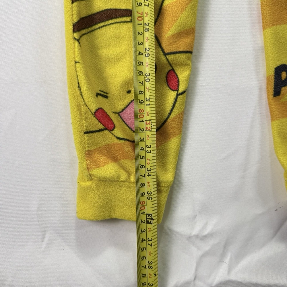 Pokemon Pikachu Unisex Kids One Piece Size XS Sleepwear Anime Cosplay Costume - Picture 6 of 9